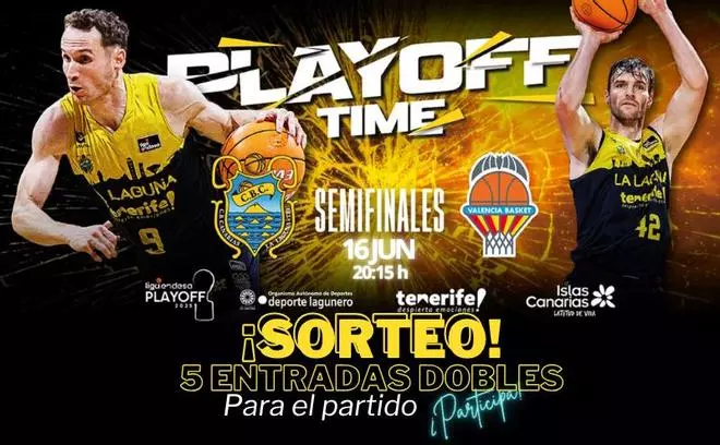 ¡Gana entradas dobles con EL DÍA para el posible partido de este lunes de La Laguna Tenerife!