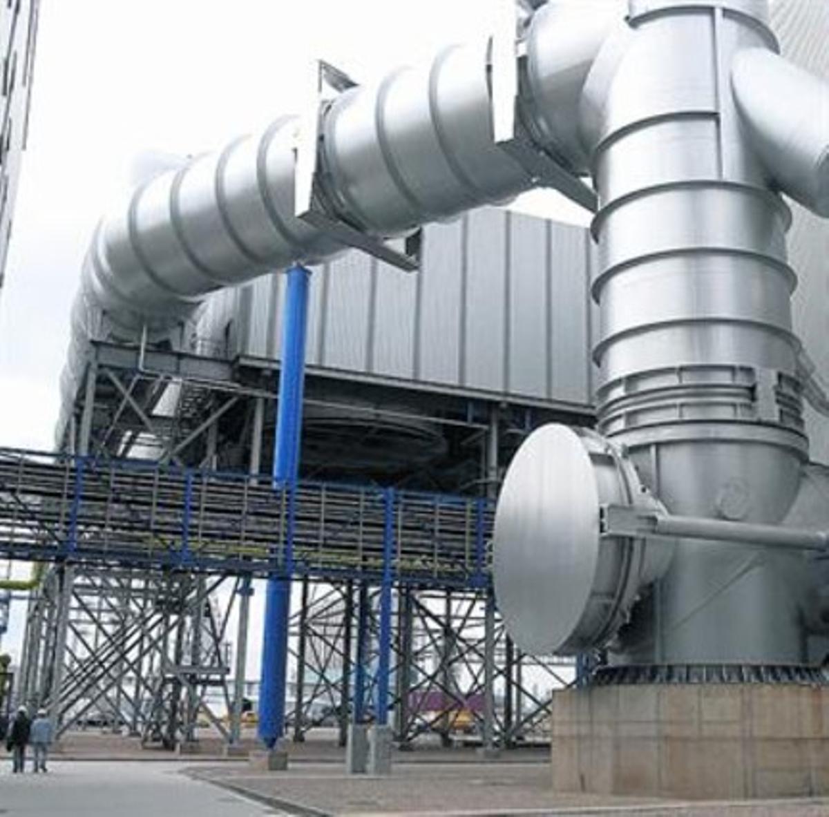 Central de cicle combinat d’Iberdrola a Tarragona.