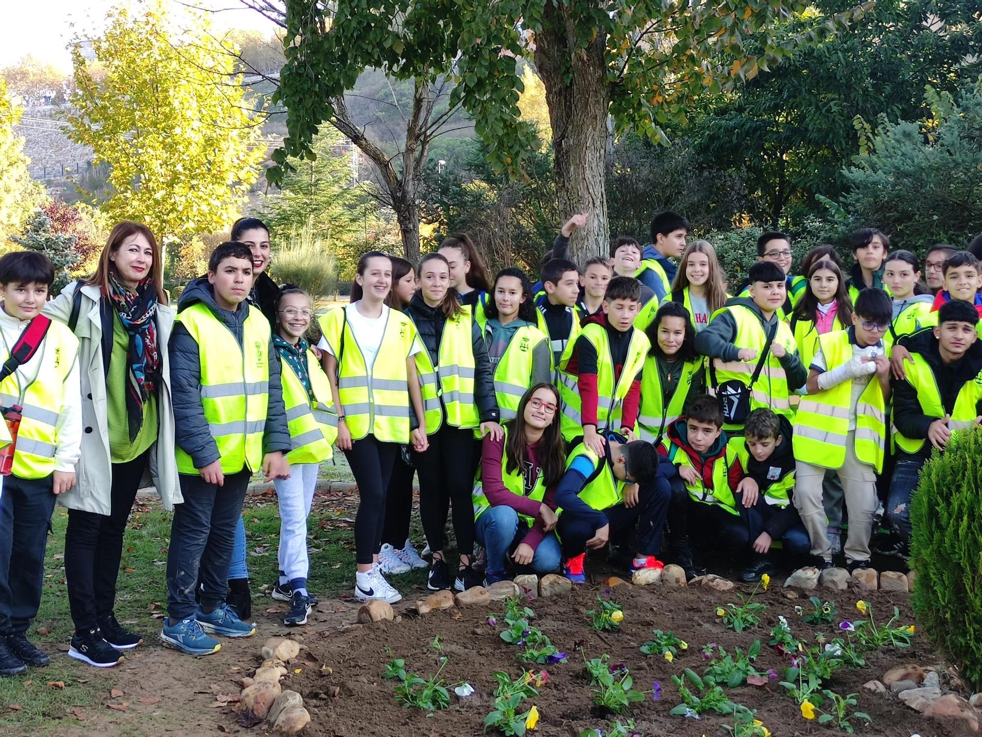 GALERÍA | El IES Los Sauces de Benavente, comprometido con el medio ambiente