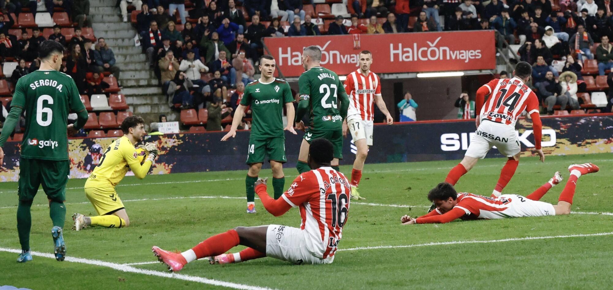 Las imágenes del Sporting-Eibar