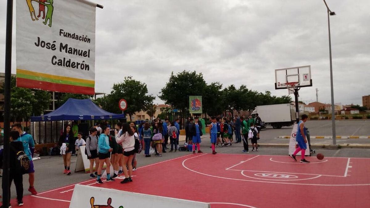 Un Street Basket de una edición anterior en Almendralejo