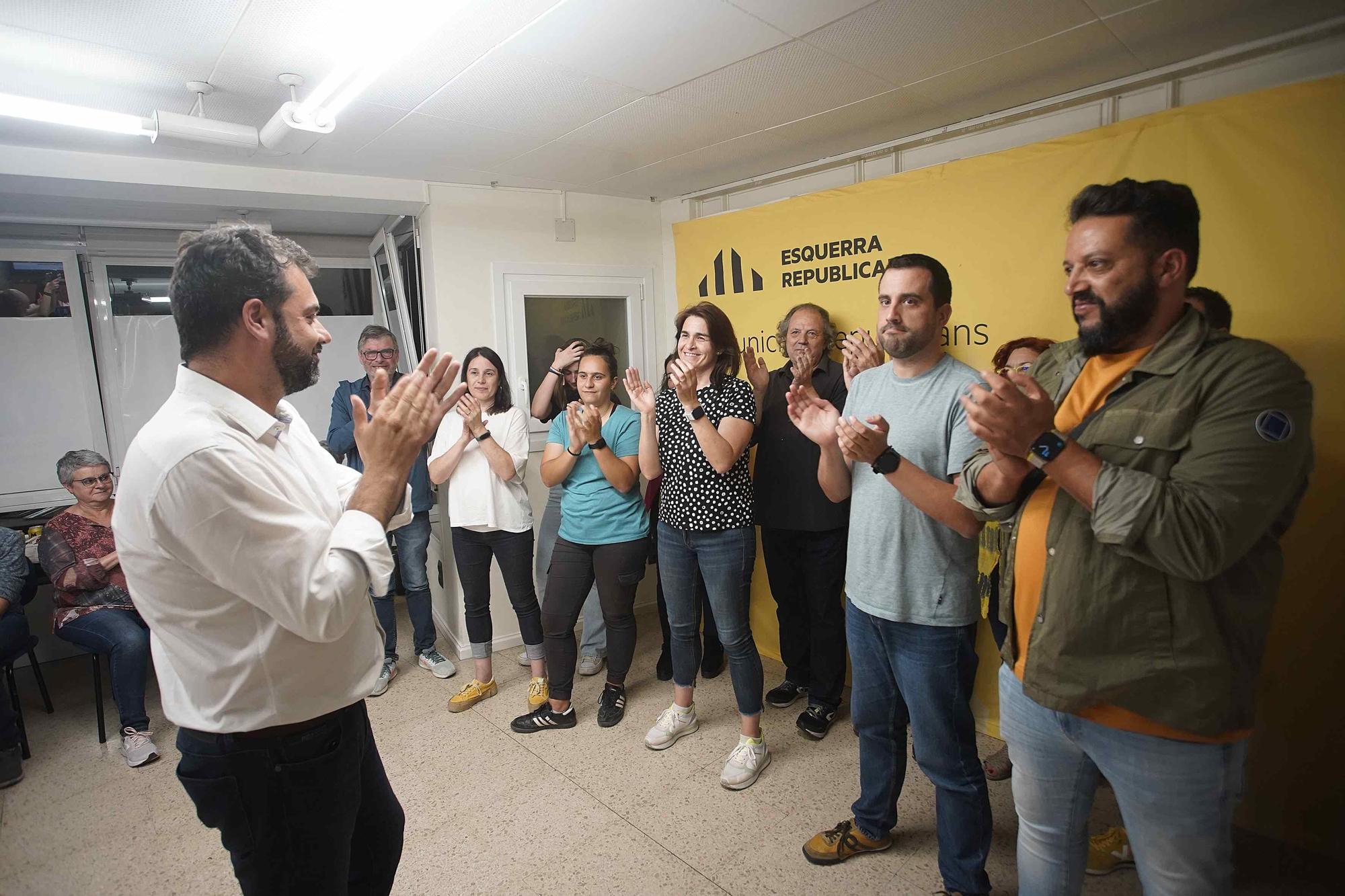 Així s'han viscut els resultats a les diferents seus electorals de Girona