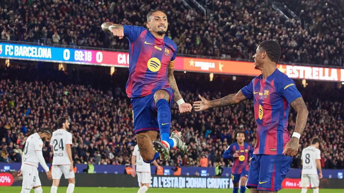 "Raphinha es más completo que Dembélé"