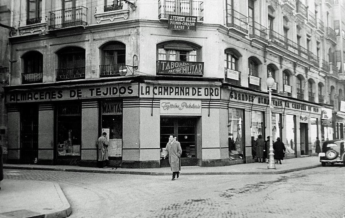 Grandes almacenes textiles La Campana de Oro