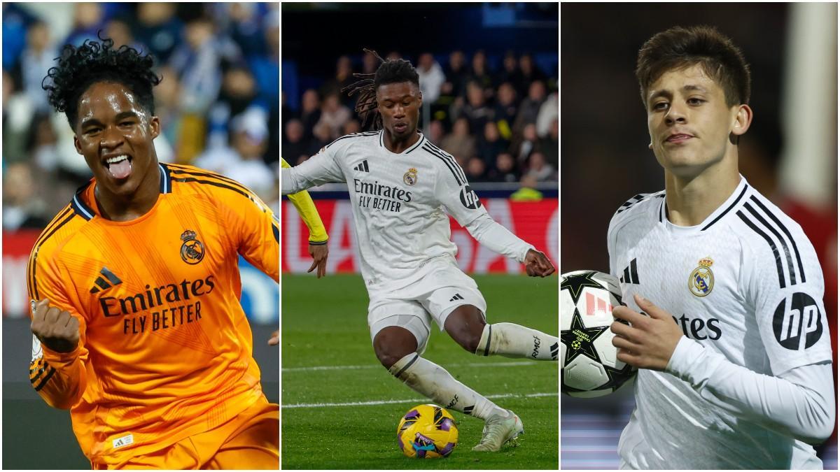 Endrick, Camavinga y Arda Güler no consiguen convencer a Ancelotti