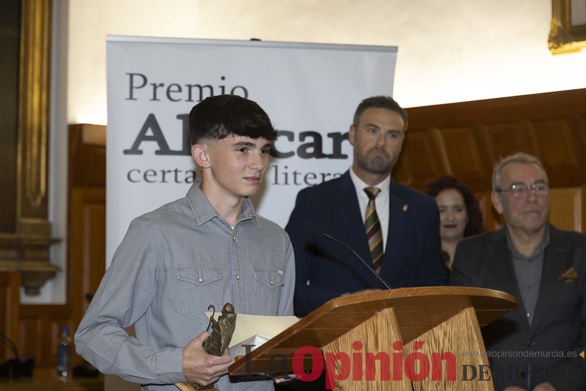 Entrega de los premios Albacara en Caravaca