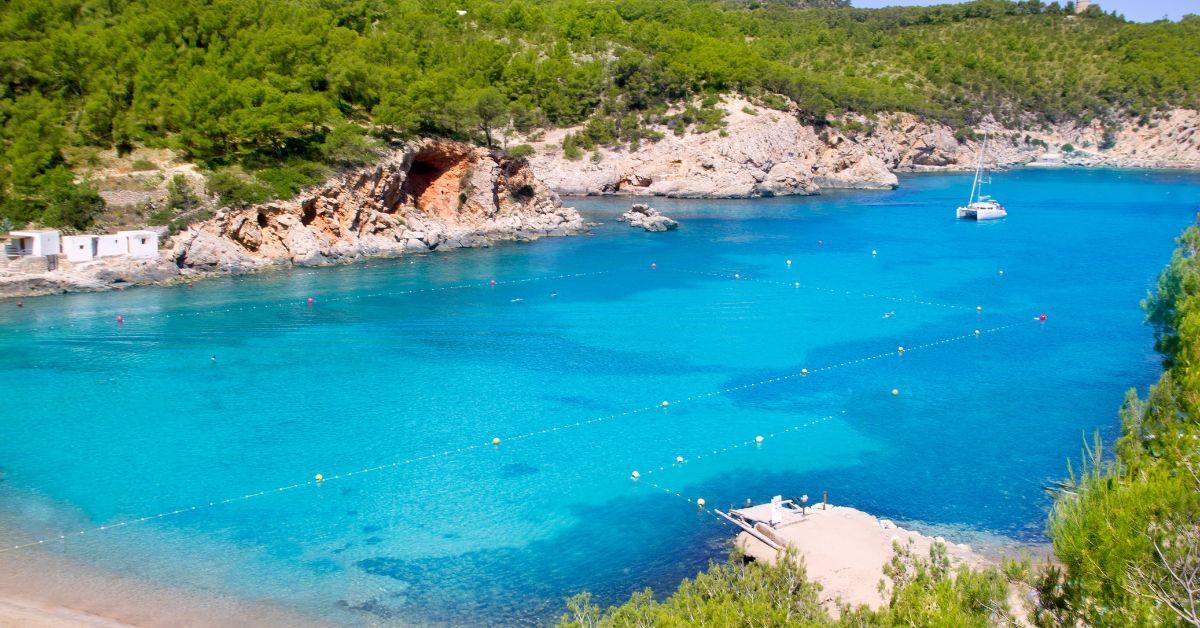 Port de Sant Miquel beach.