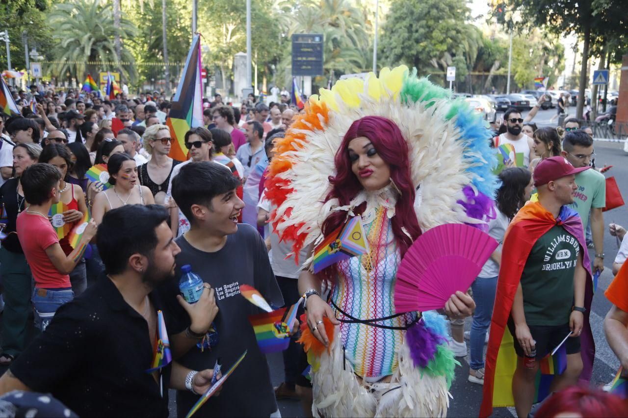 La marcha del colectivo LGTBI por Córdoba