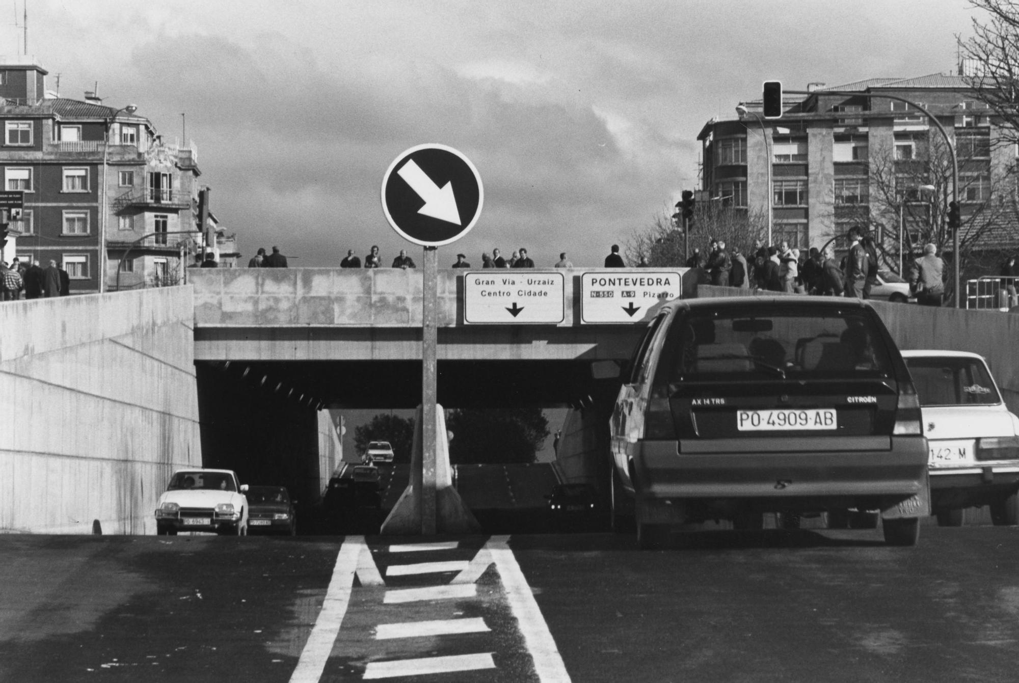 El túnel de Plaza de España