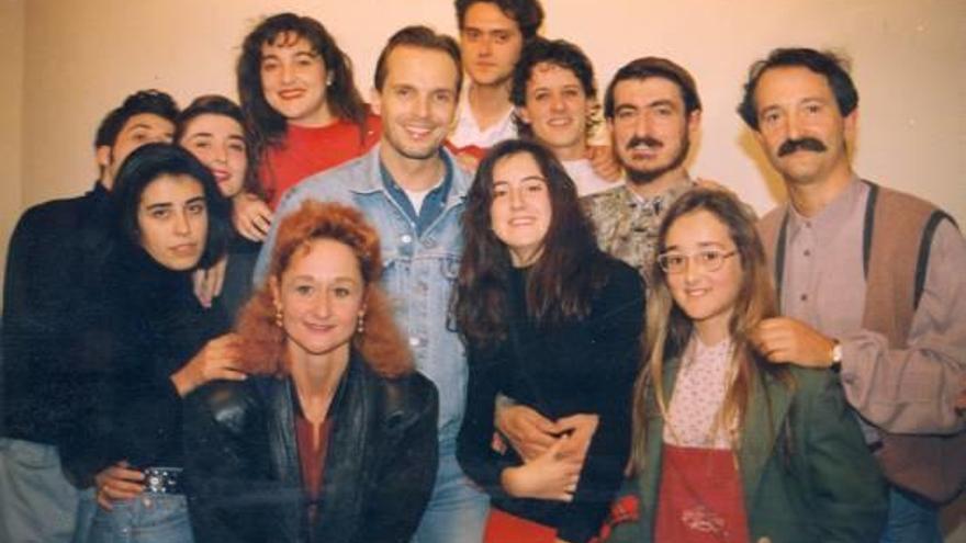 Jácara con Miguel Bosé en 1992.