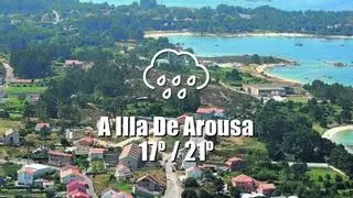 El tiempo en A Illa de Arousa: previsión meteorológica para hoy, martes 14 de julio