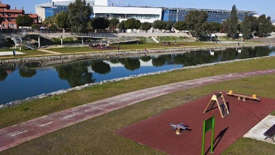 Imagen del parque fluvial de Fuengirola.