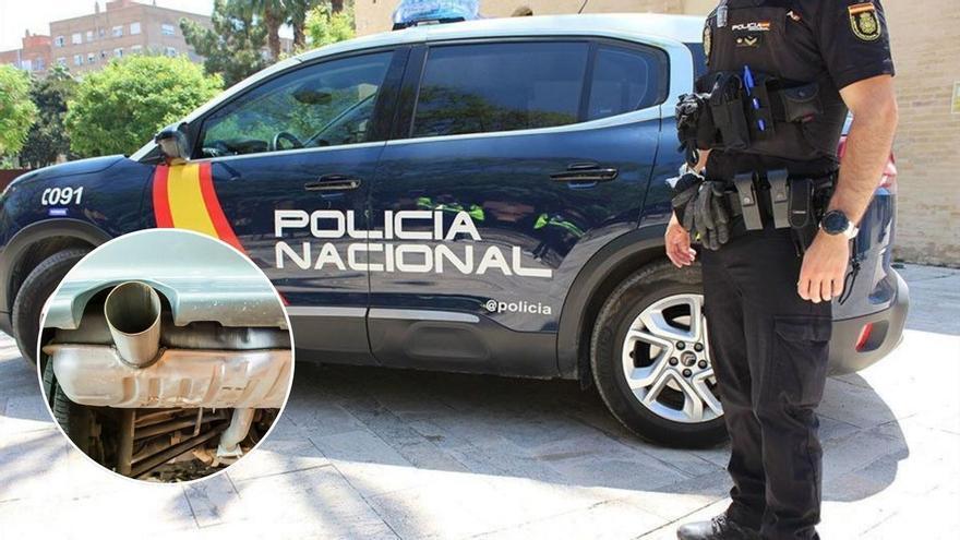Dos detenidos en Badajoz por robar catalizadores en varios puntos de Extremadura