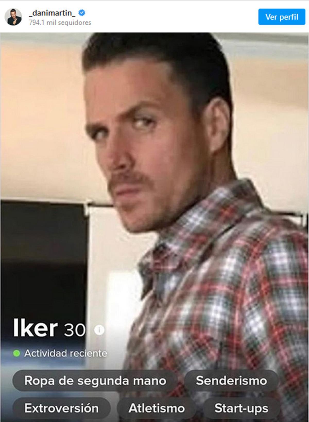 Suplantan la identidad de Dani Martín en Tinder