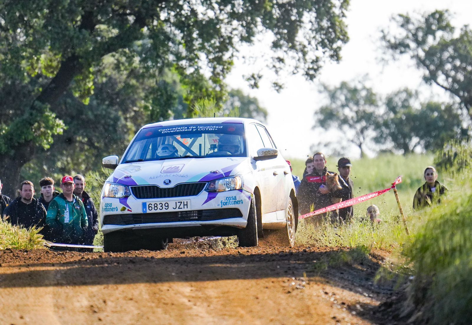El Rallye de Pozoblanco en imágenes, el día de la carrera
