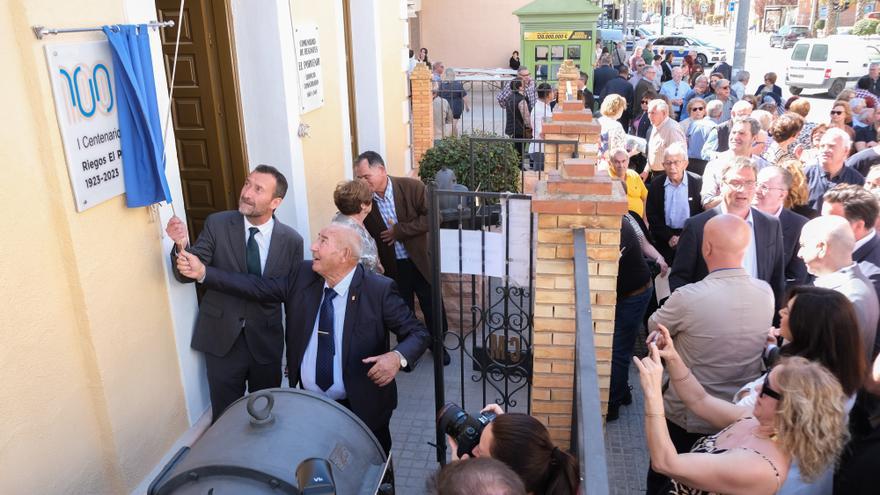 El alcalde de Elche anuncia la concesión de la medalla de plata del Bimil.lenari a Riegos El Porvenir