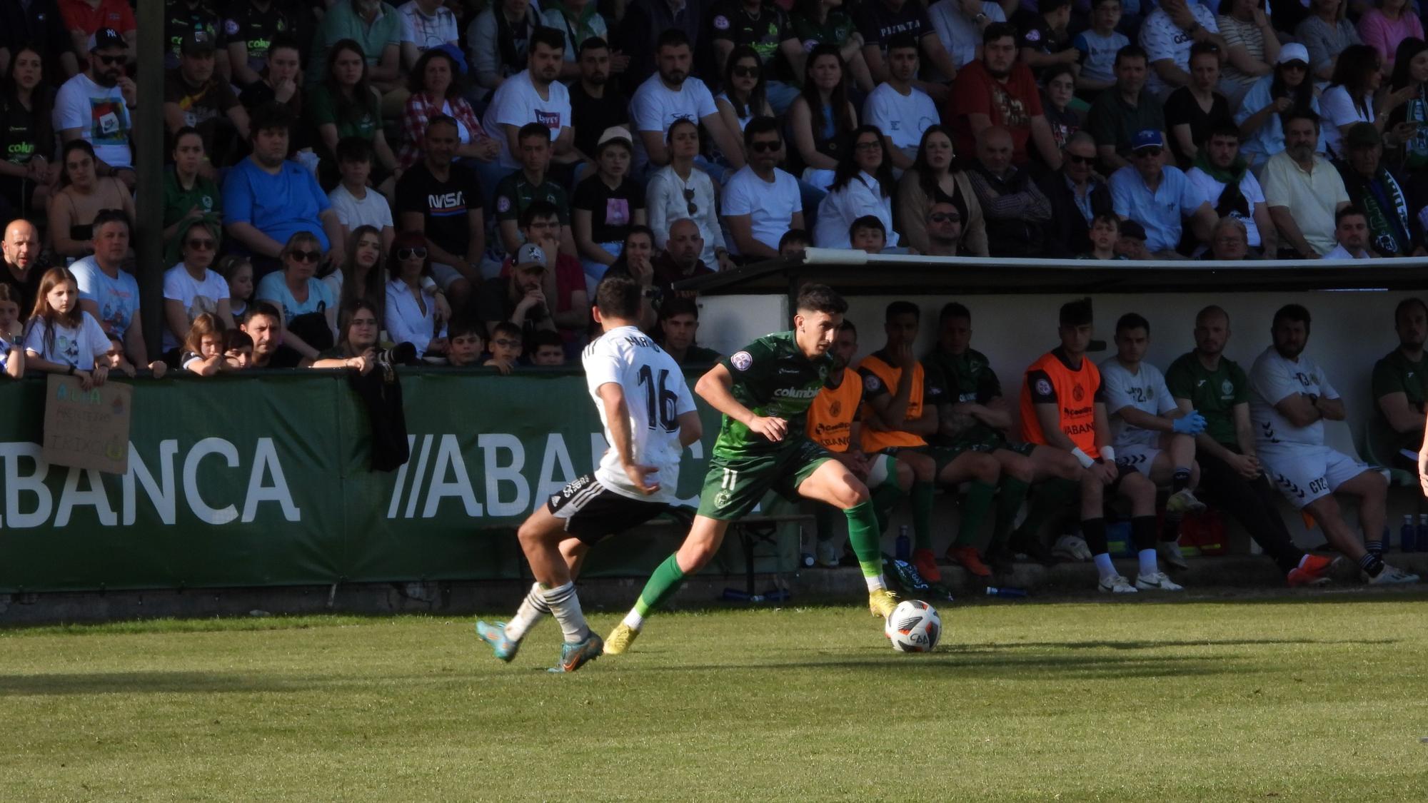 Las mejores imágenes del encuentro entre el Arenteiro y el Burgos Promesas (2-1)