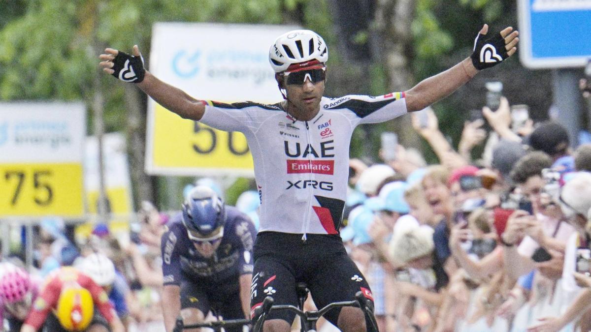 Narváez, ganador de la tercera etapa del Tour de Suiza 2026