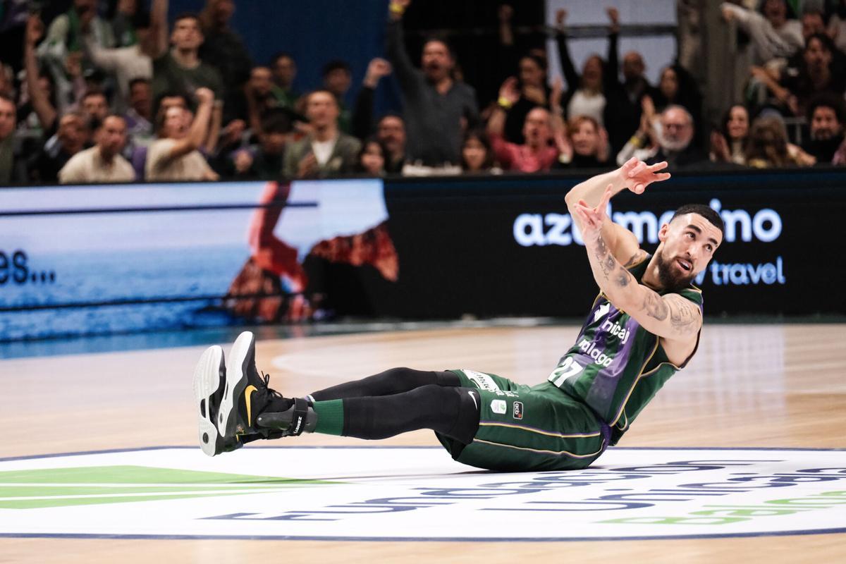 El Unicaja tuvo ramalazos de buen juego, pero no tuvo el temple que exigía el partido