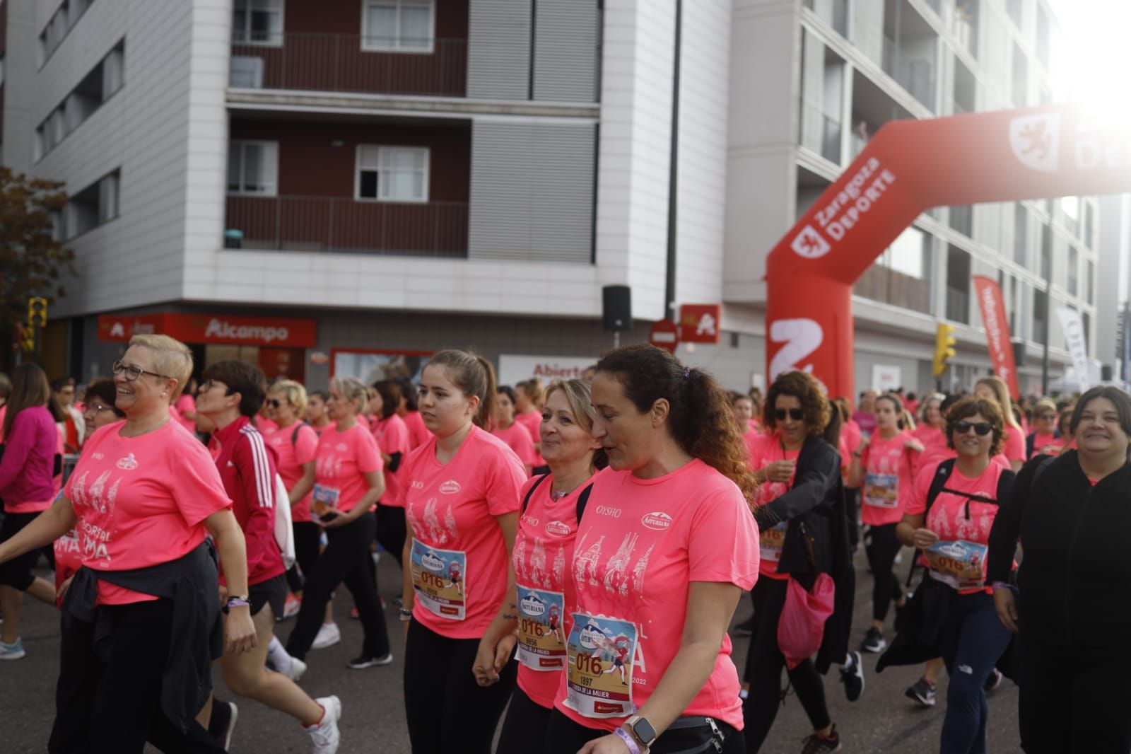 La Carrera de la Mujer de Zaragoza, en imágenes