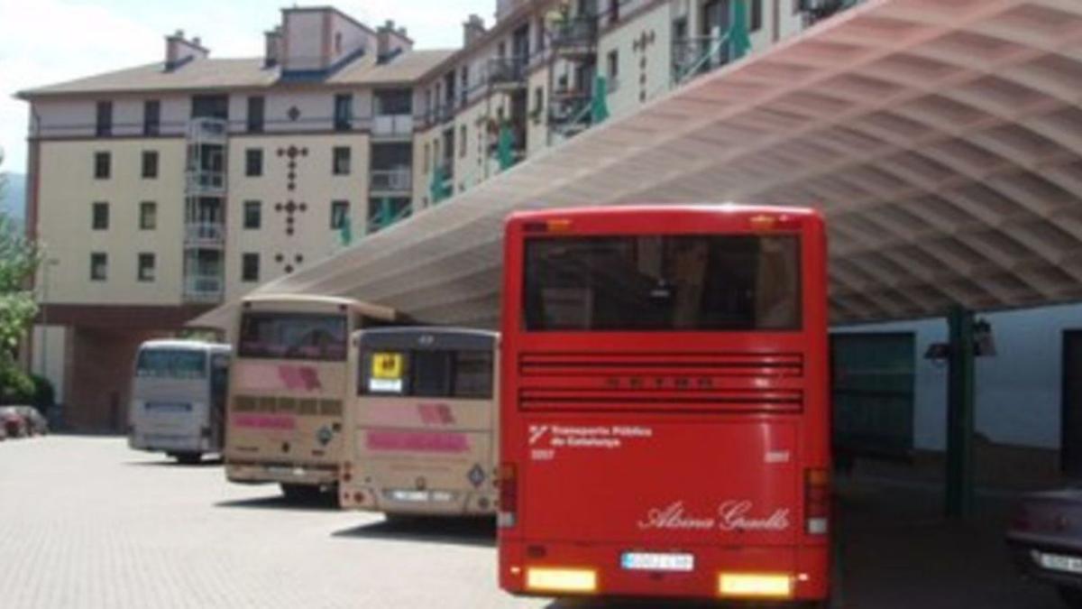 L’estació d’autobusos de la Seu d’Urgell | ARXIU/AJ SEU