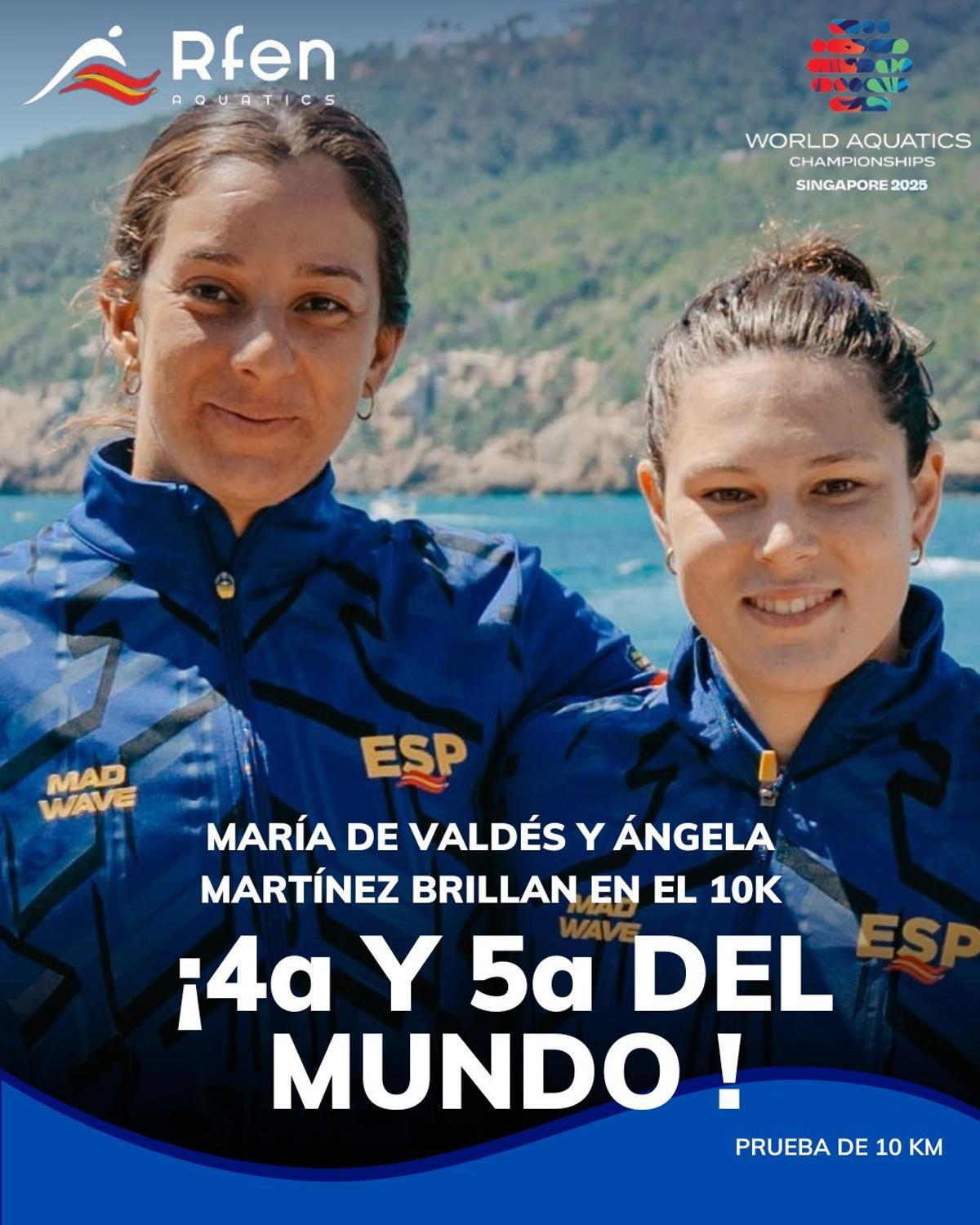 Cuarto y quinto puesto para las españolas