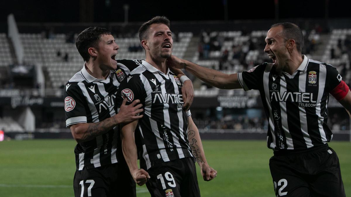 La victoria del FC Cartagena frente al Marbella, en imágenes