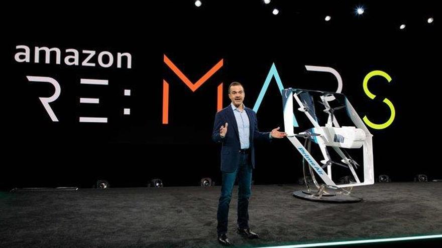 Amazon presenta un nuevo dron y promete entregas en los próximos meses