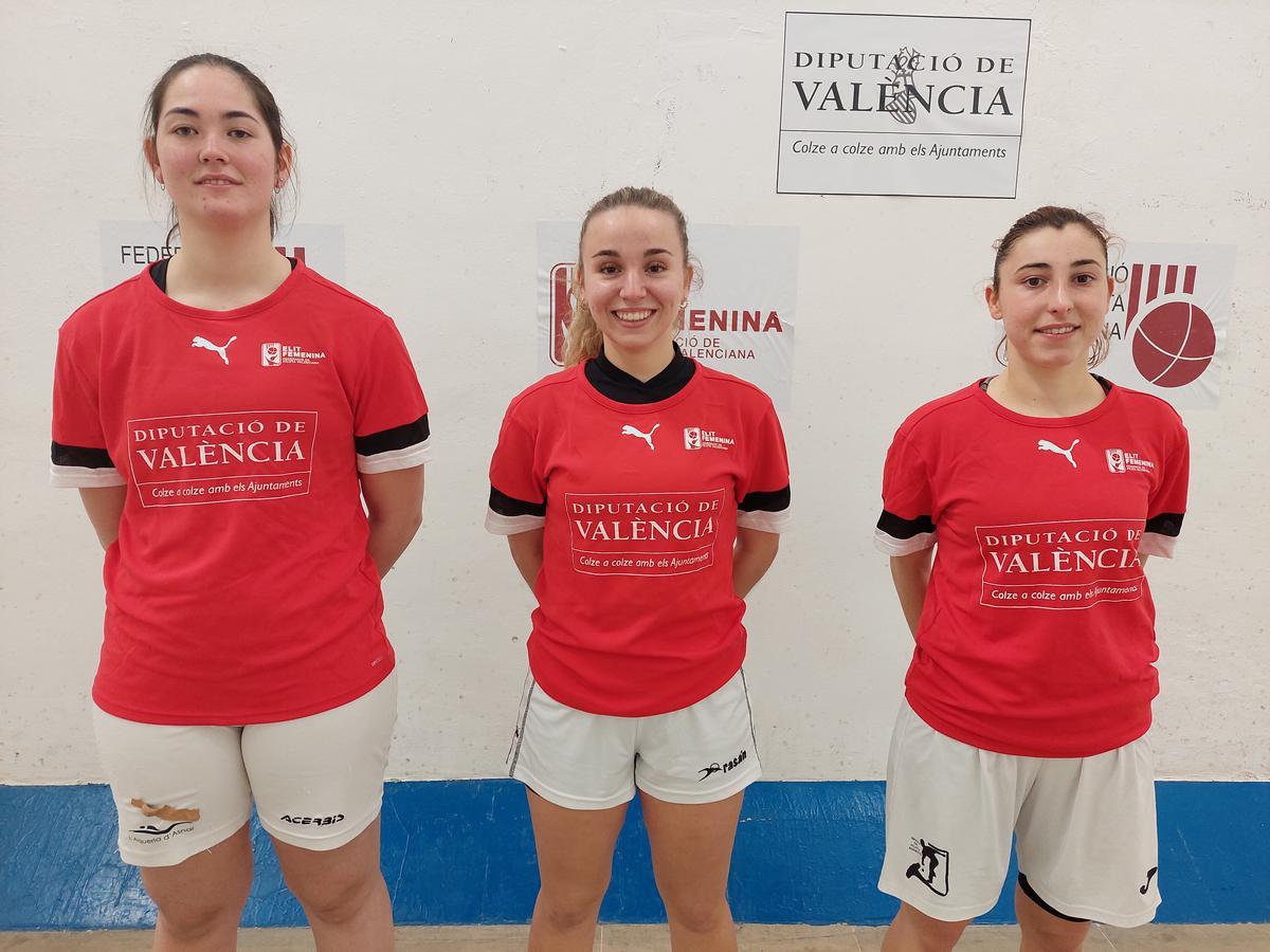 Erika, Aida i Amparo, triomfadores a Sueca