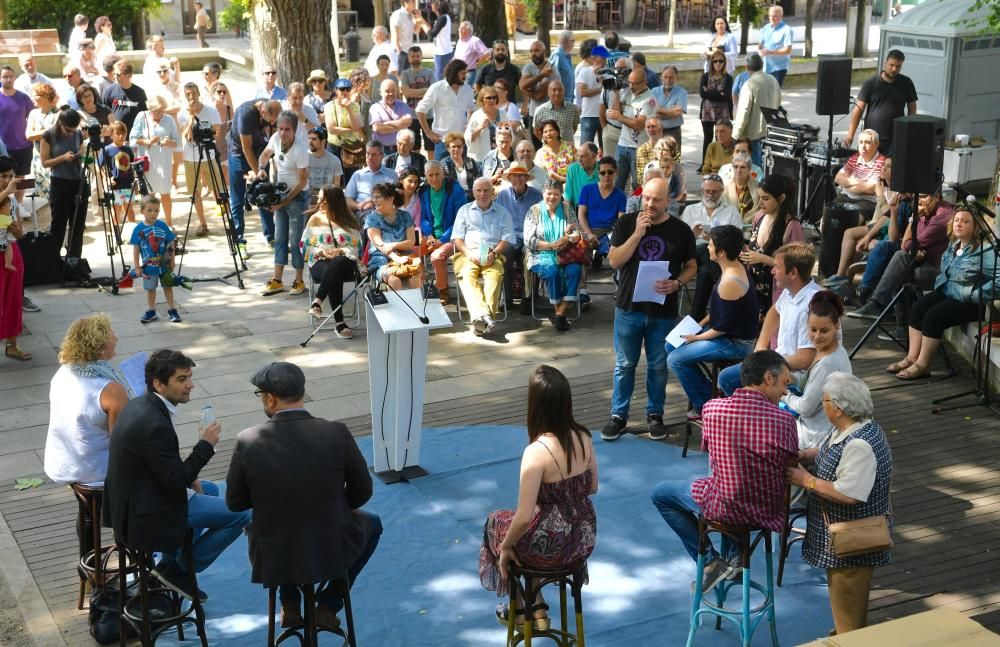 Acto por dos años de la llegada de Marea Atlántica