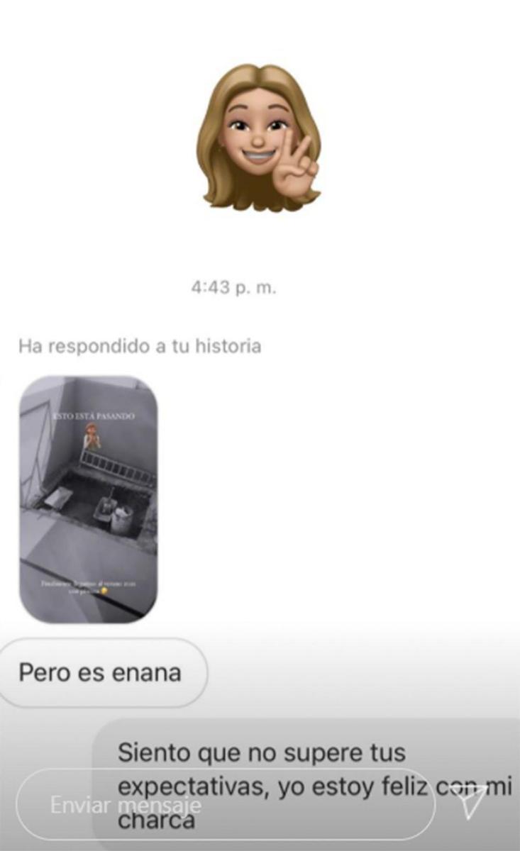 Maria Pombo contesta a un hater