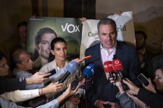 La campaña de Vox en Madrid arranca con tensión en Tetuán