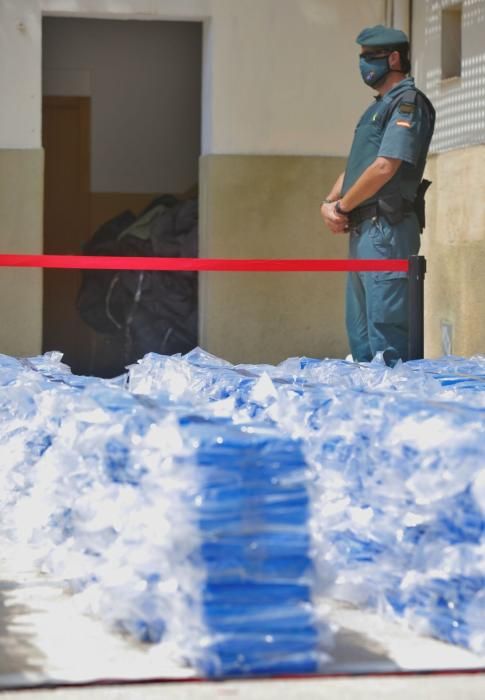 Guardia Civil y Policía Nacional incautaron 3.800 kilos de cocaína en el Puerto de València durante el Estado de Alarma
