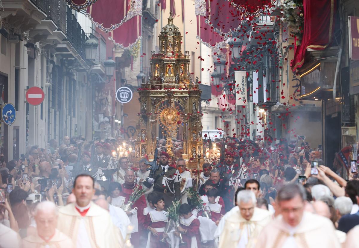 La procesión del Corpus de València, en imágenes