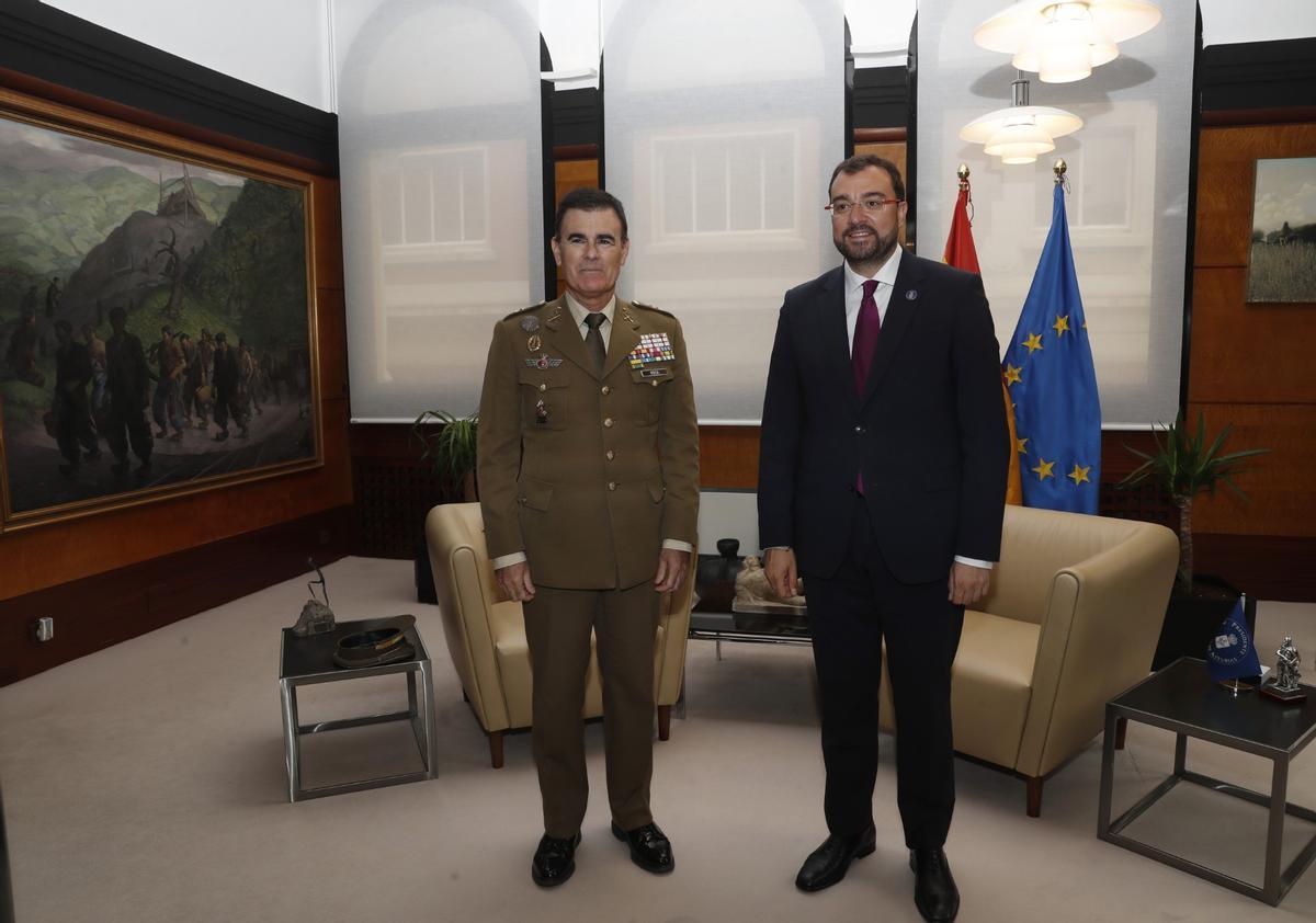 Rodríguez Roca regresa a Asturias como general de División