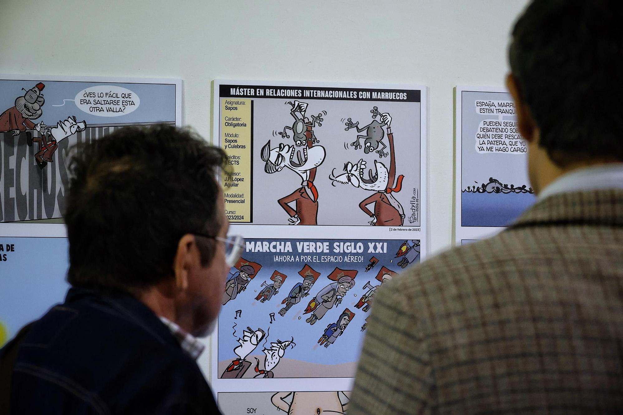 Inauguración de la exposición 'Viñetas y Fronteras'