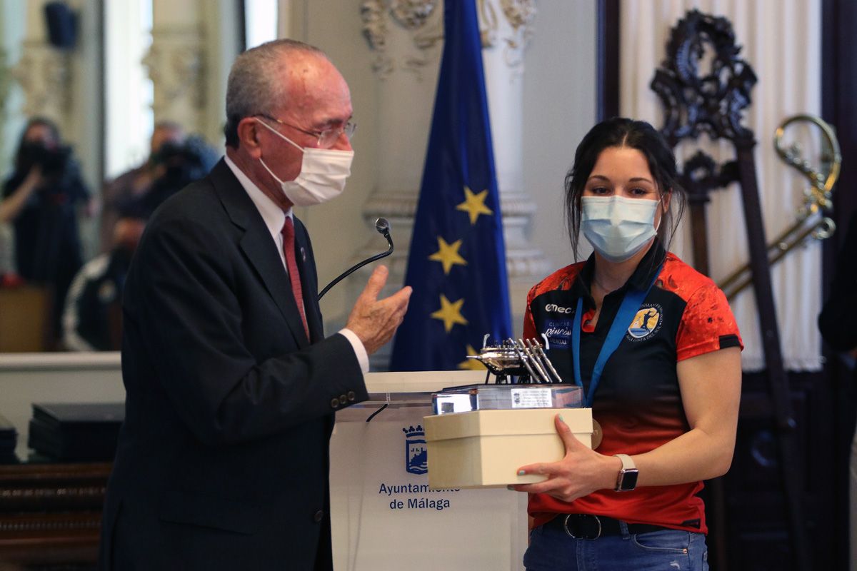 El Rincón Fertilidad de Málaga, recibido en el Ayuntamiento