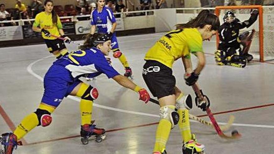 L&#039;Igualada Femení HCP no va poder fer res per aturar el Vila-sana