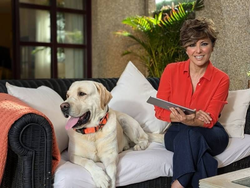 Así es la terraza de la csa de Sonsoles Ónega