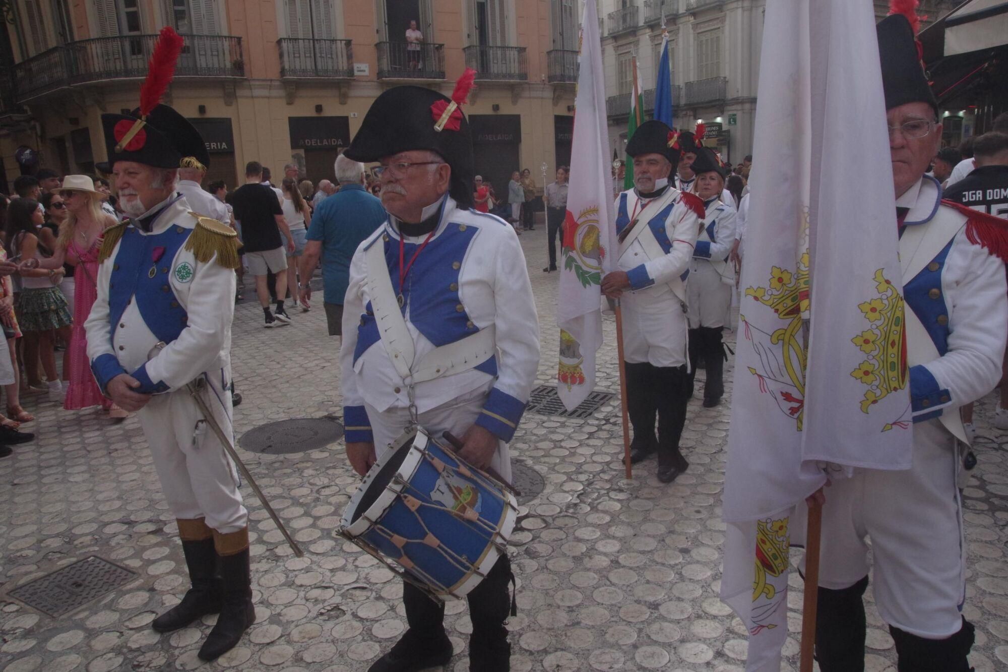 Procesión de los Patronos de Málaga 2025