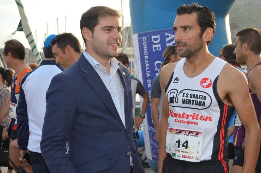 La Carrera Puerto de Cartagena encumbra a Franco y Del Solar