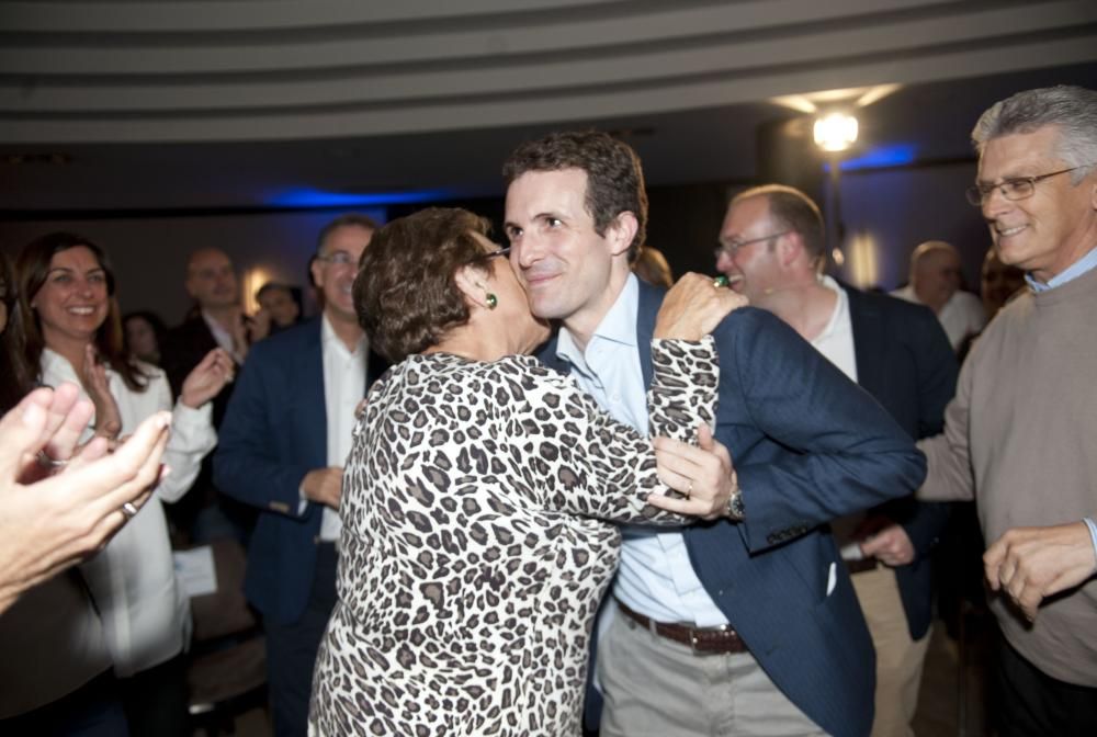 Pablo Casado en la presentación del PP coruñés