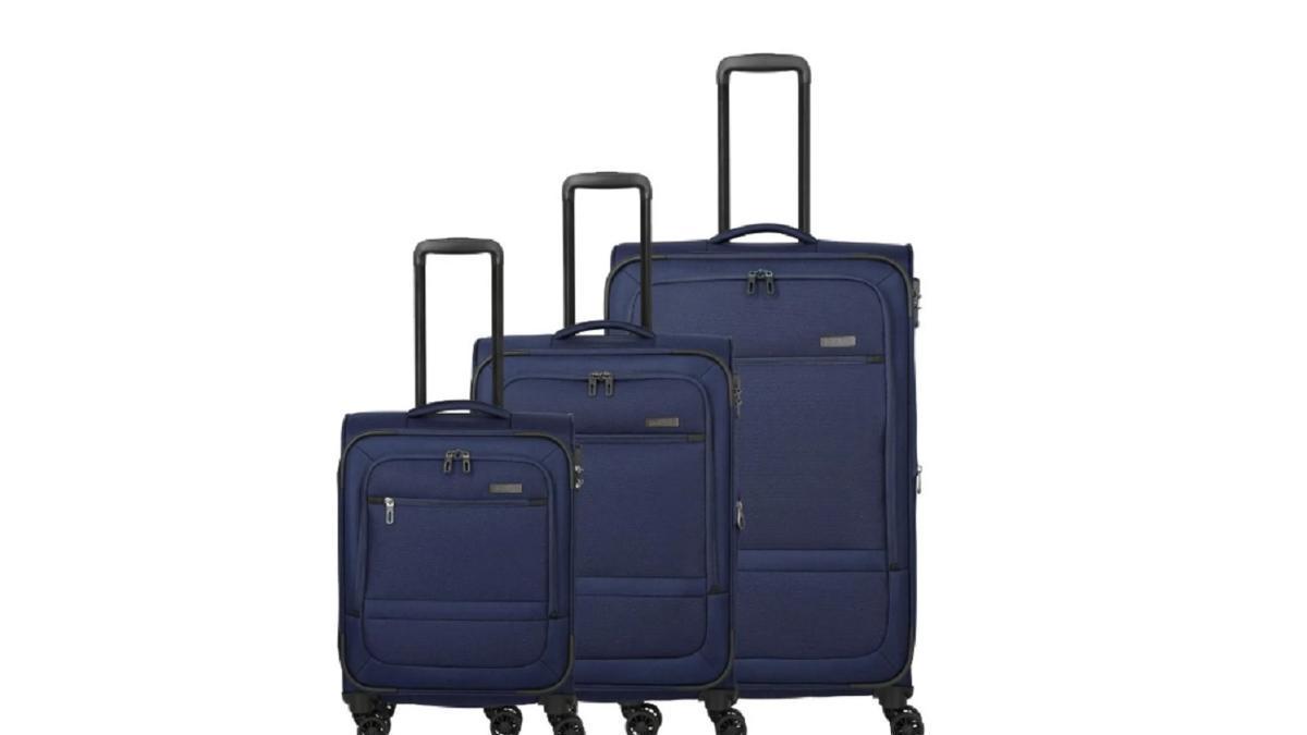 Mañana se esperan colas kilométricas en Lidl para conseguir el set de 3 maletas blandas más barato de mercado: trolley de cabina, tamaño medio y maleta grande