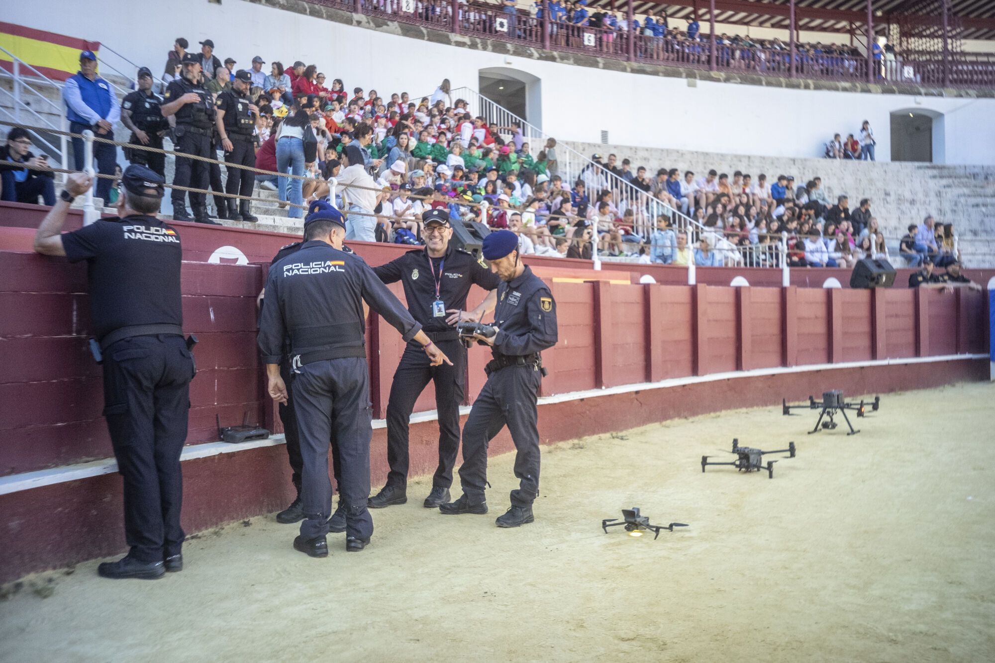 Exhibición de la Policía Nacional