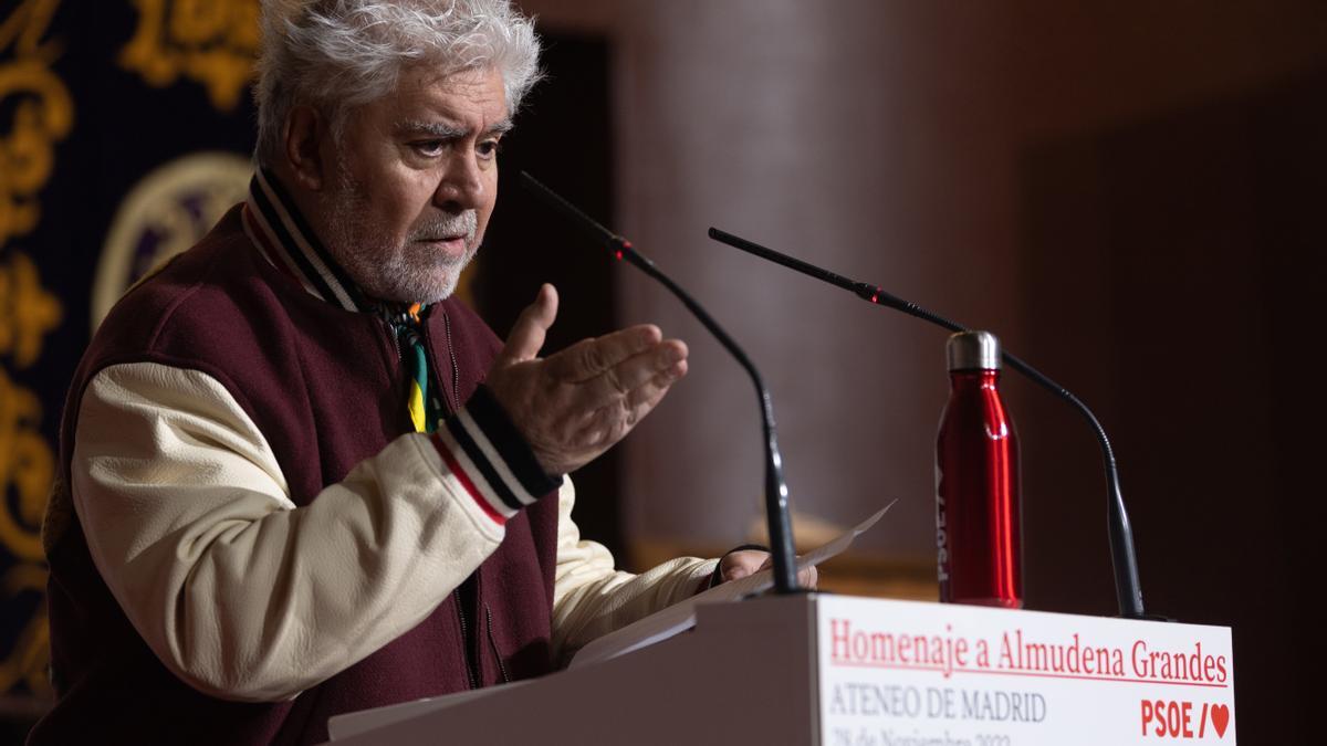 El director de cine Pedro Almodóvar.