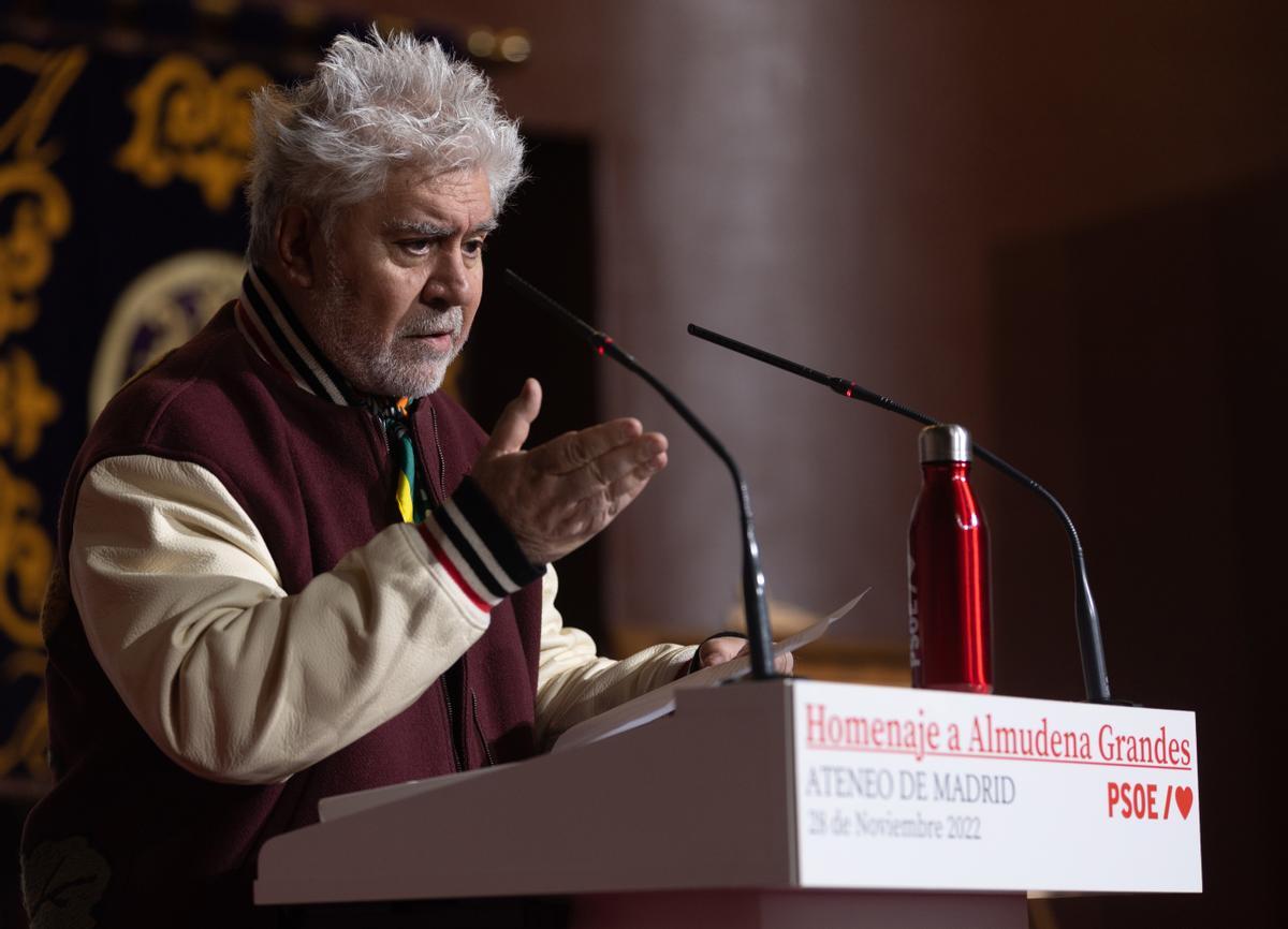 El director de cine Pedro Almodóvar.