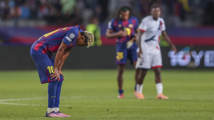 Lamine y el Barça, de más a menos