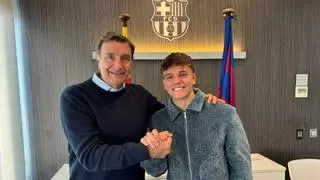 Calabazas al PSG: el Barça renueva a Juan Hernández