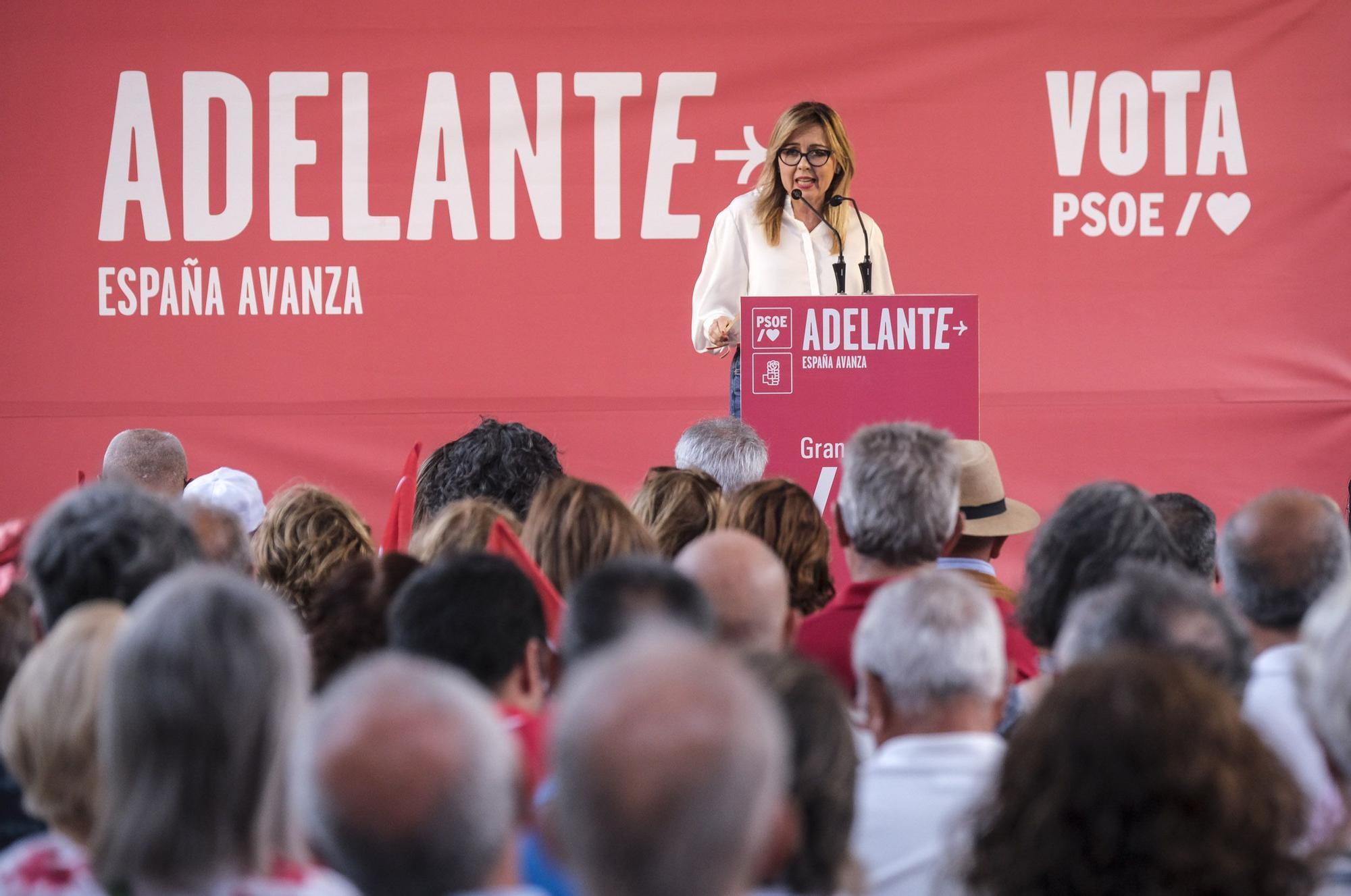 Cierre de la campaña electoral 23J del PSOE Canarias en el Estadio Insular de Gran Canaria