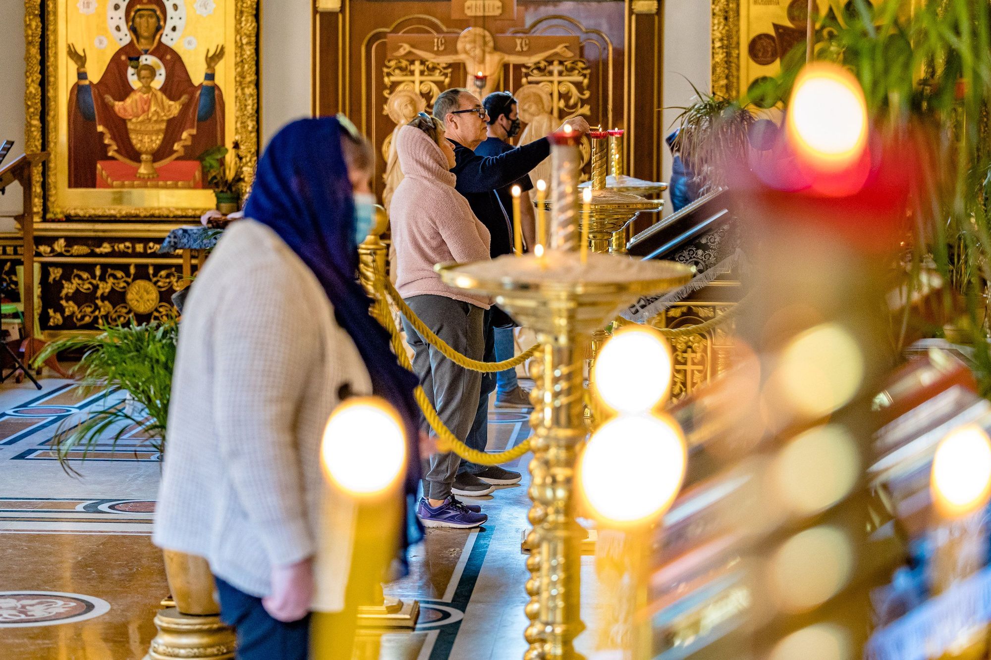 La iglesia ortodoxa de Altea, un lugar de encuentro para olvidar la guerra